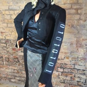 Lip Service cyber cropped jacket